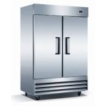 Two Door Refrigerator - Stainless Steel Doors